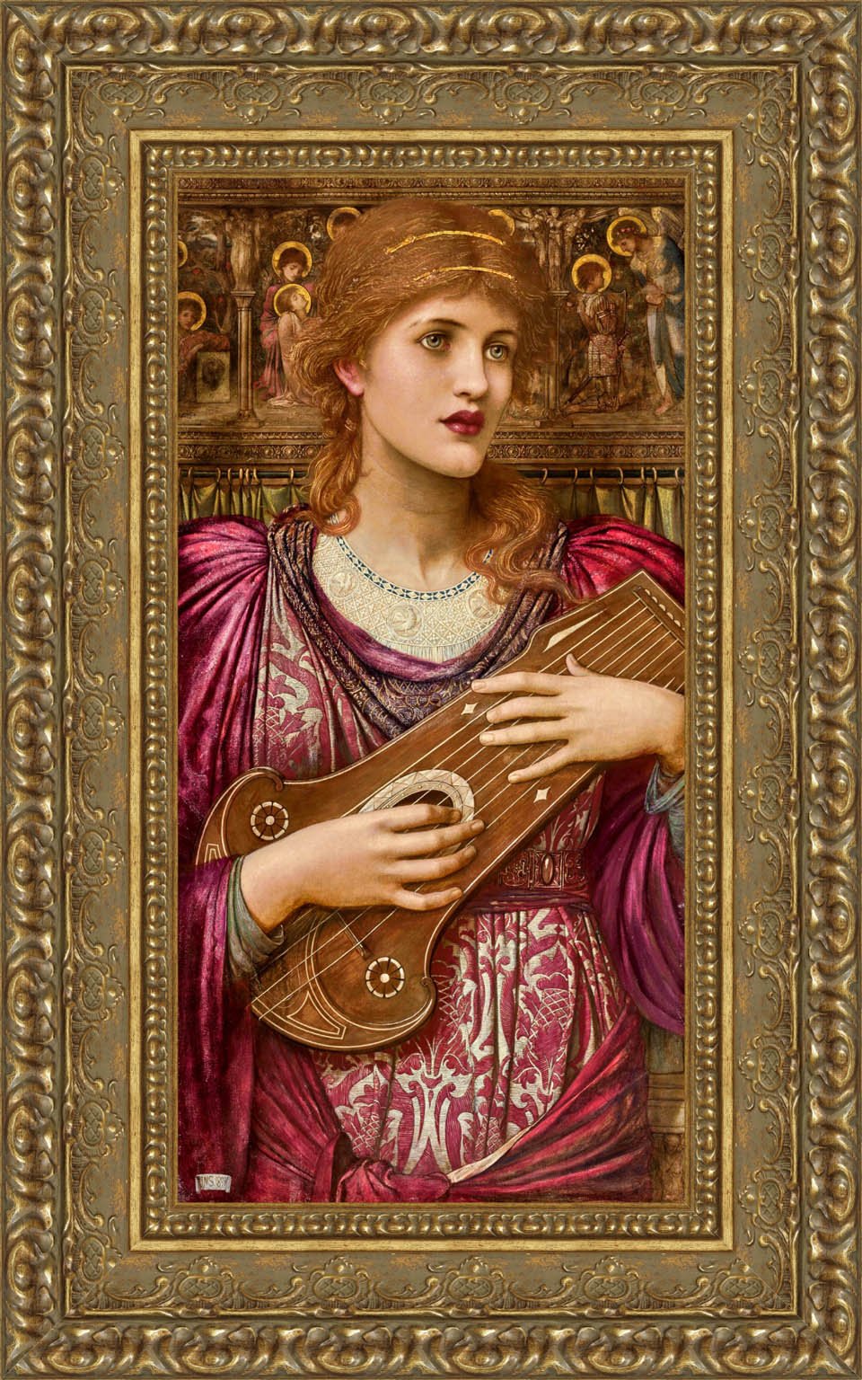 Thy Music Faintly Falling – John Melhuish Strudwick, 1890