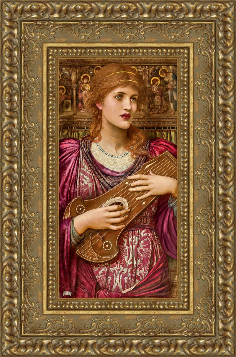 Thy Music Faintly Falling – John Melhuish Strudwick, 1890