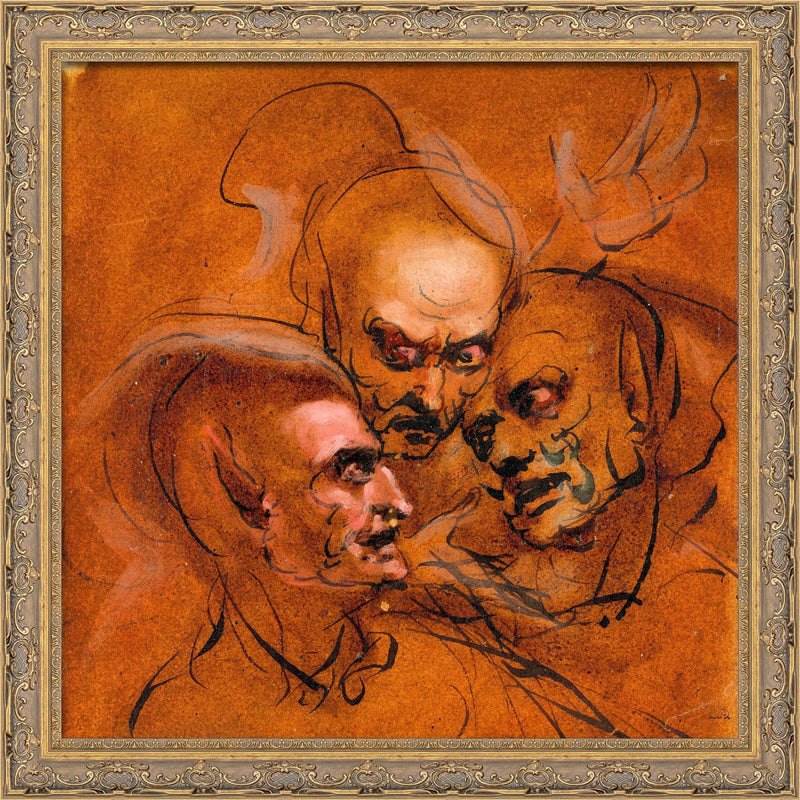 Three Heads The Witches Of Macbeth – John Runciman, c. 1767-1768