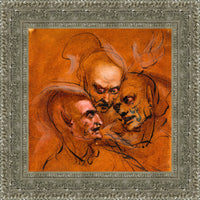 Silver frame