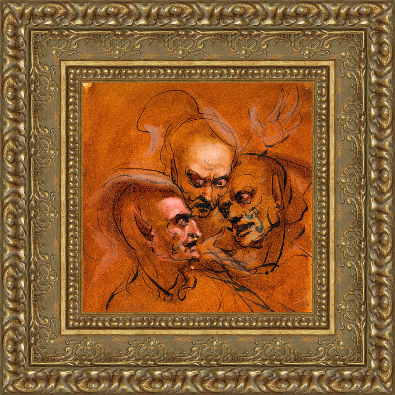 Three Heads The Witches Of Macbeth – John Runciman, c. 1767-1768