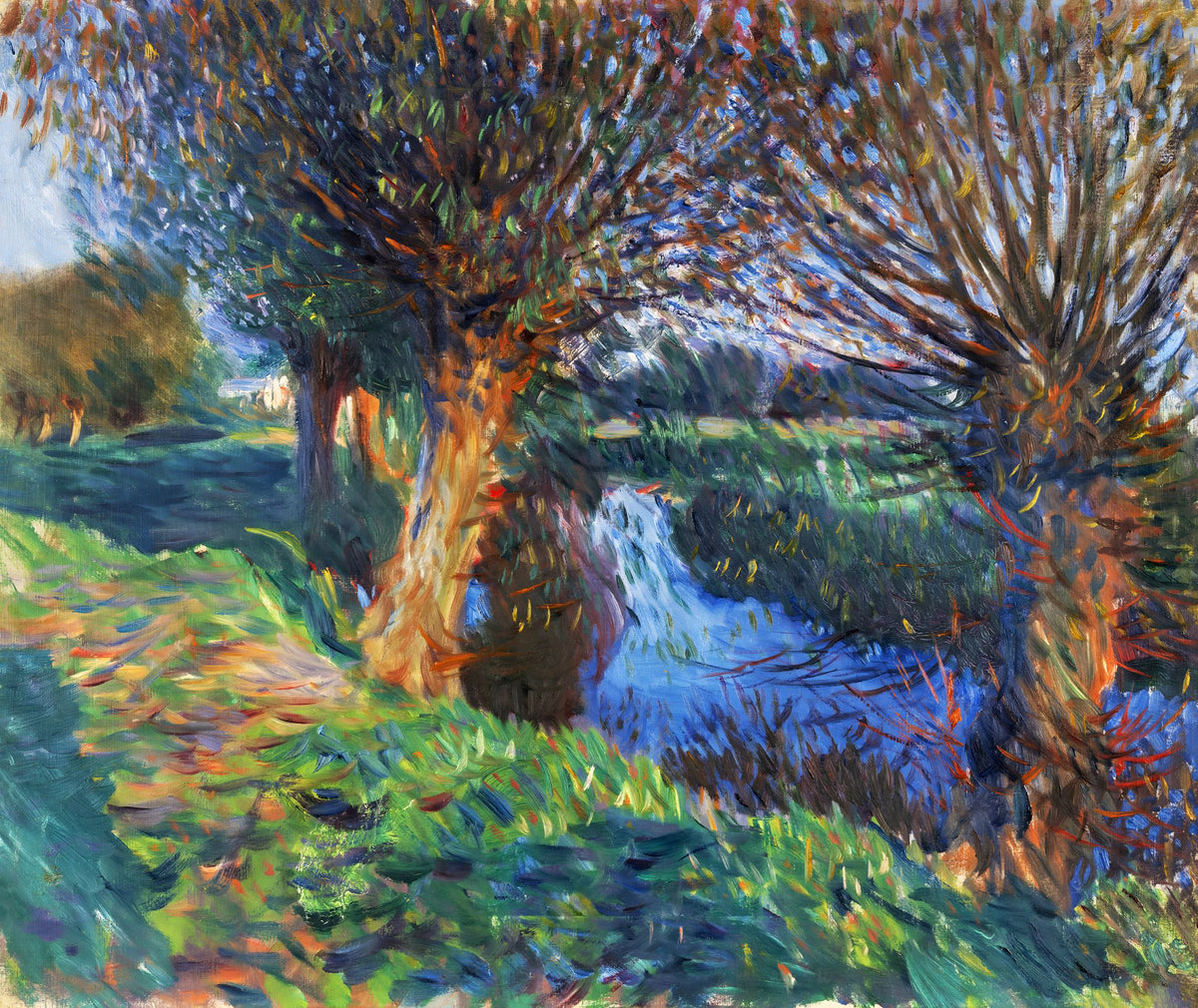 At Calcot – John Singer Sargent, 1916, framed