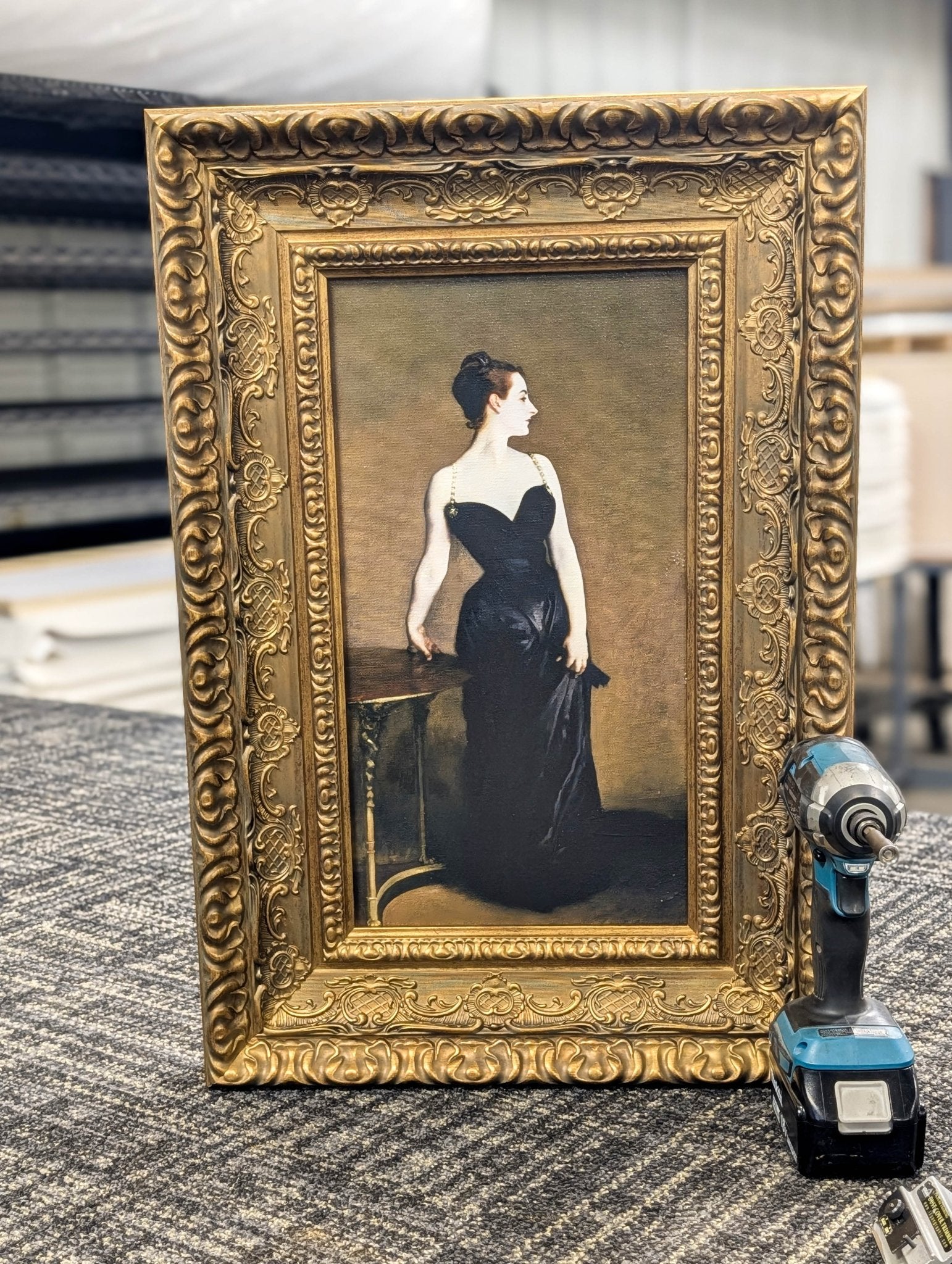 Madame X (Madame Pierre Gautreau) by John Singer Sargent — Framed Giclee Canvas Print | Canvas Classics