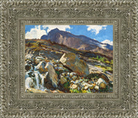 Silver frame