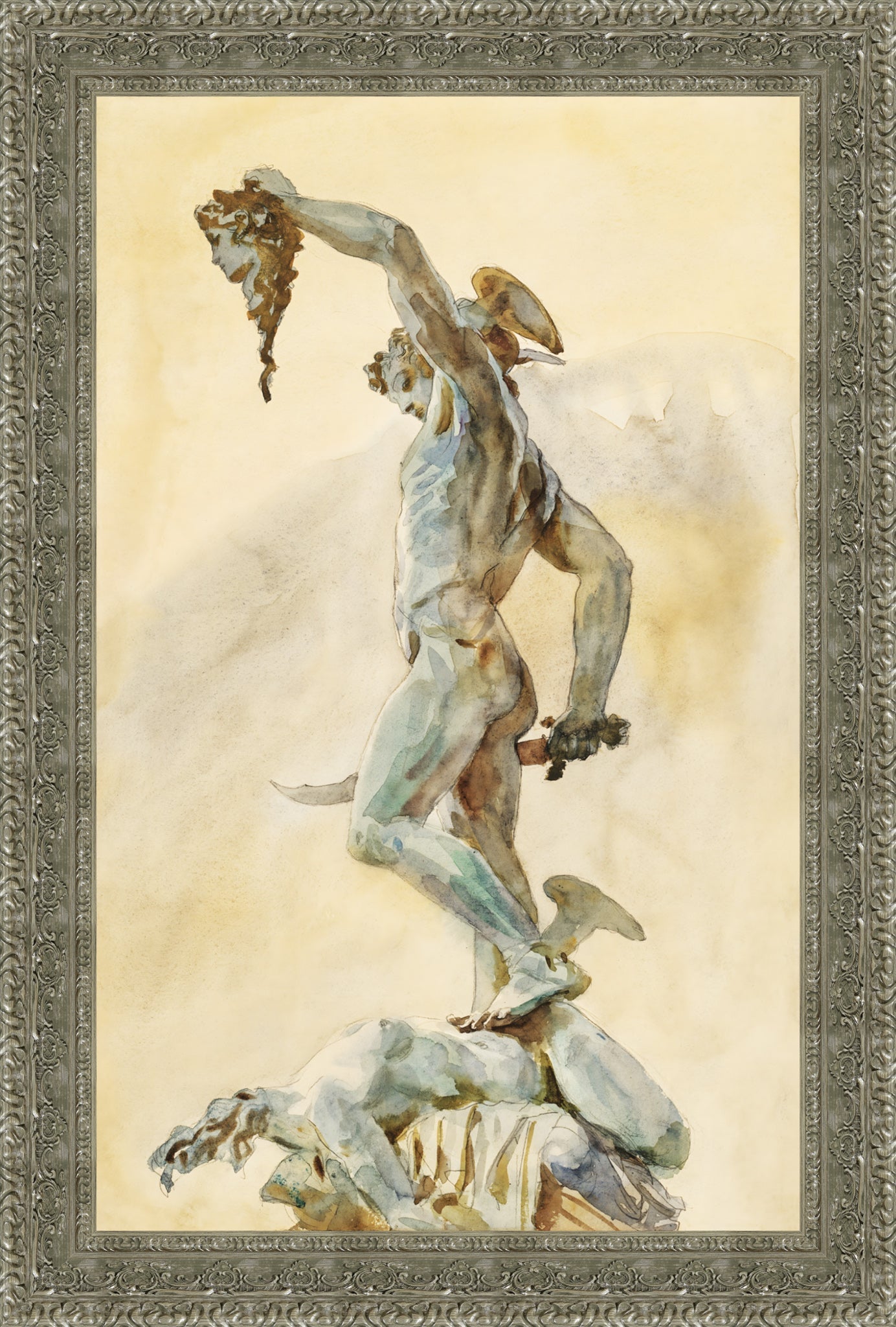 Sketch of Cellini’s Perseus