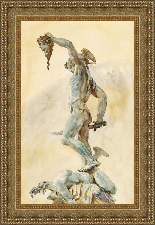 Sketch of Cellini’s Perseus