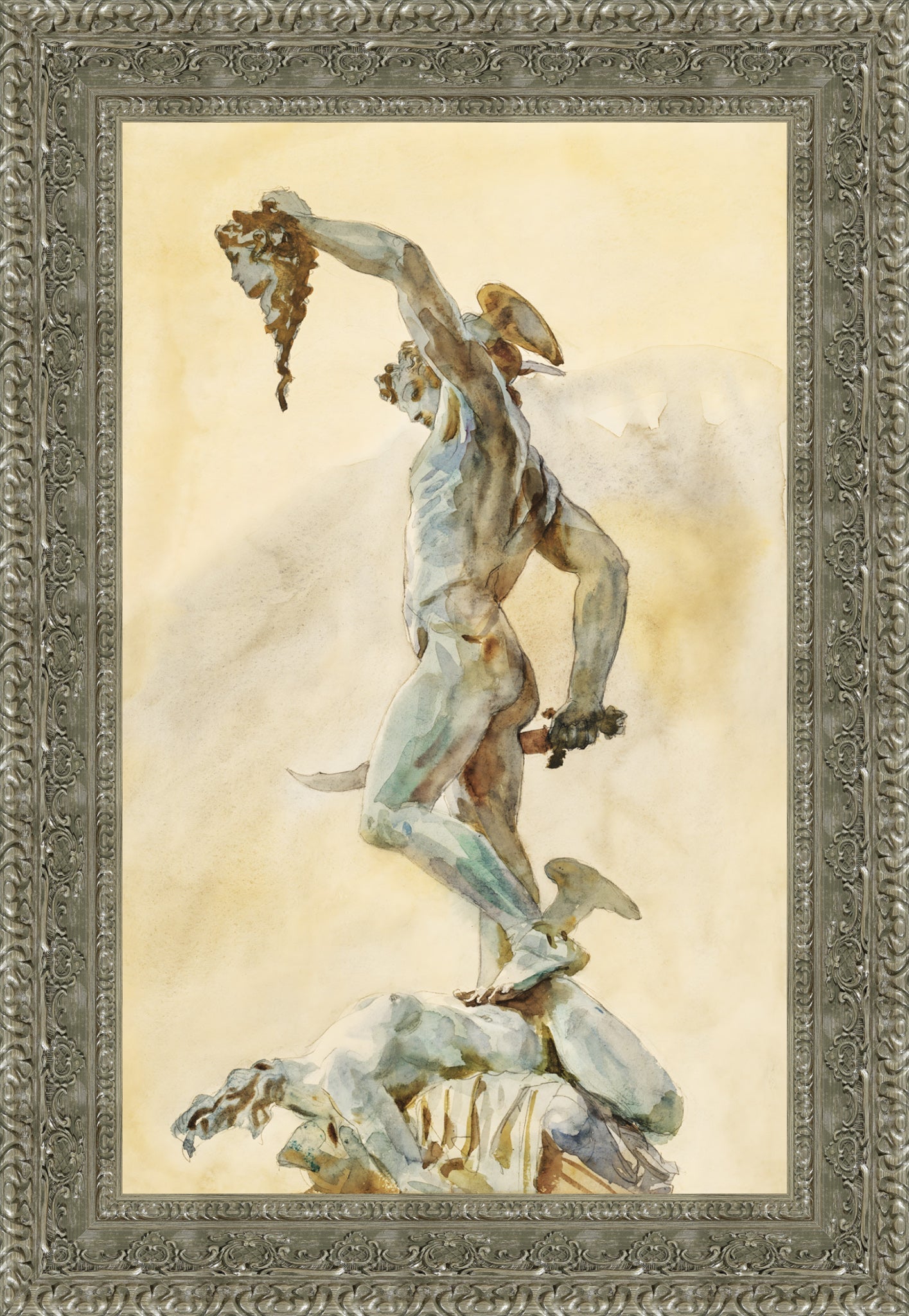 Sketch of Cellini’s Perseus