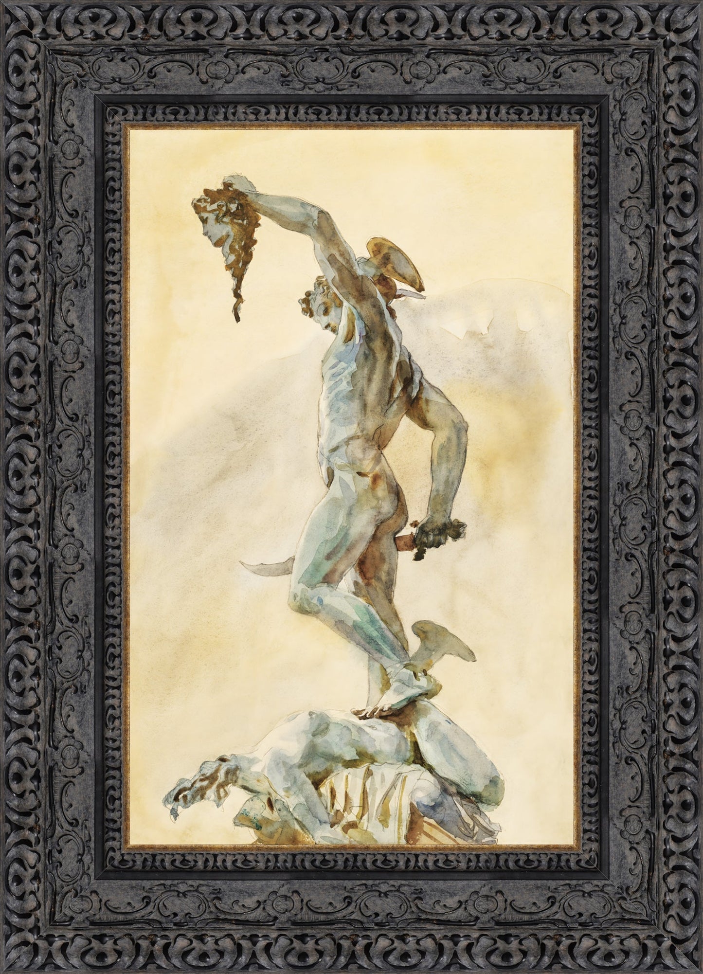 Sketch of Cellini’s Perseus