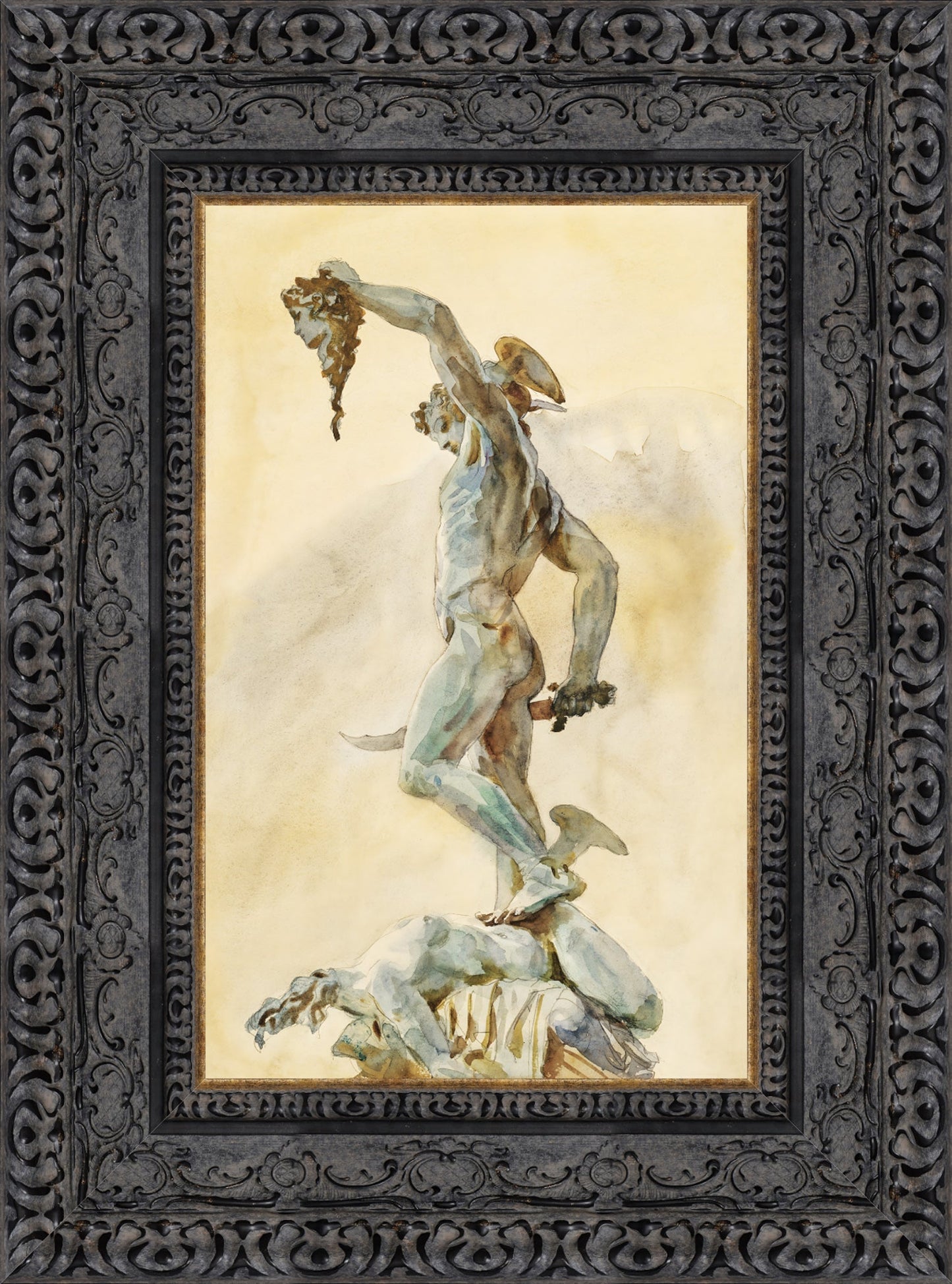 Sketch of Cellini’s Perseus