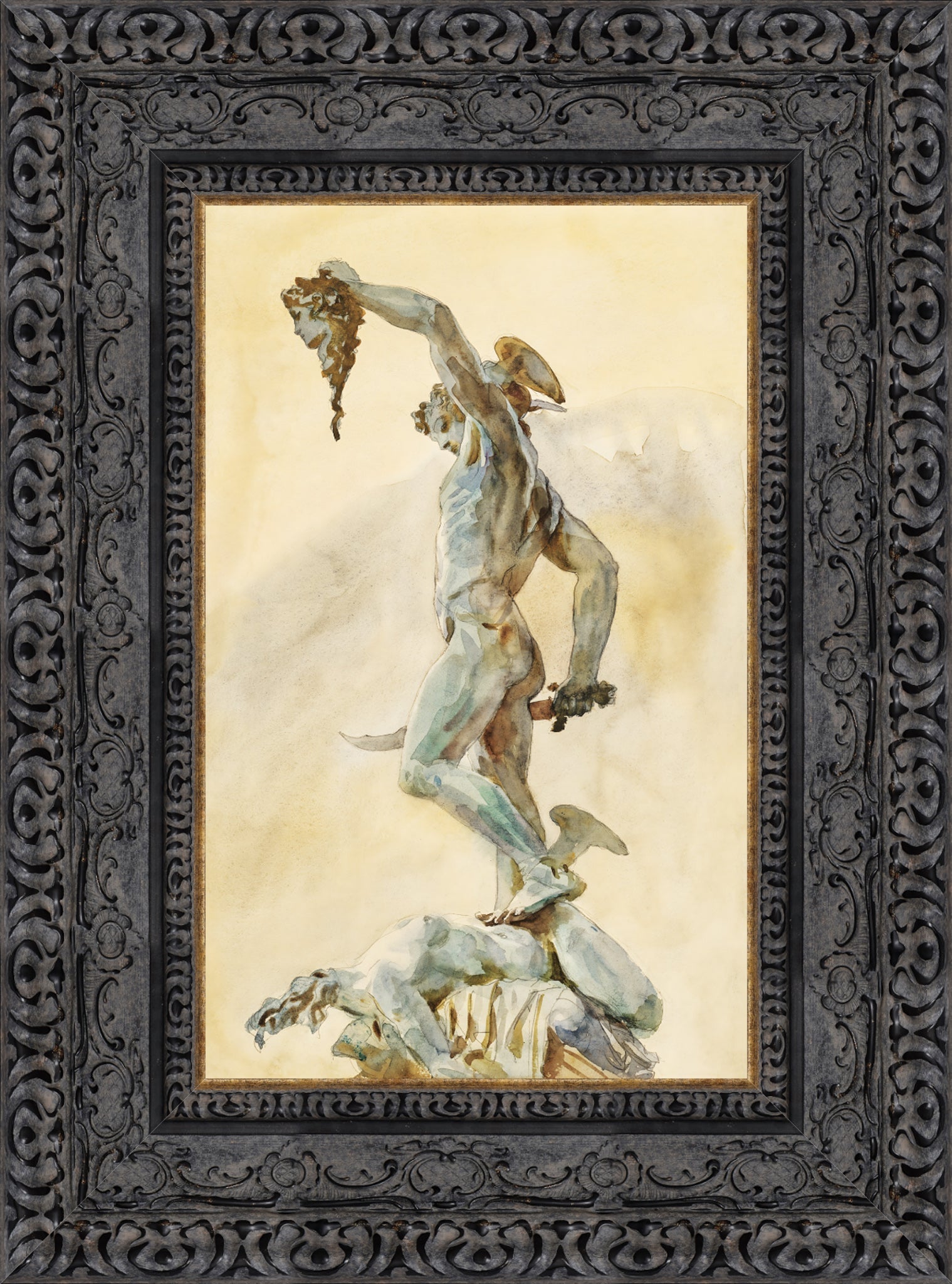 Sketch of Cellini’s Perseus