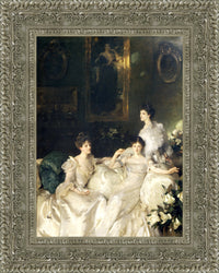 Silver frame