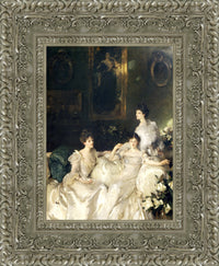 Silver frame