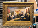 Declaration of Independence by John Trumbull — Framed Giclee Canvas Print | Canvas Classics