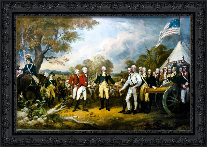 Surrender of General Burgoyne – John Trumbull, 1821