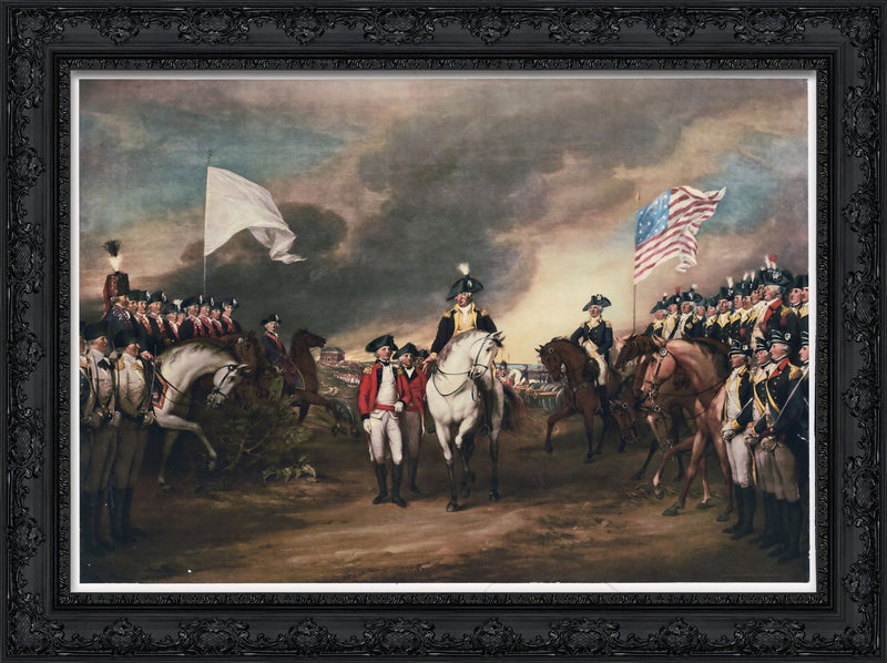 Surrender of Lord Cornwallis at Yorktown – John Trumbull, 1820