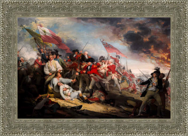 The Death of General Warren at the Battle of Bunker Hill – John Trumbull, 1786