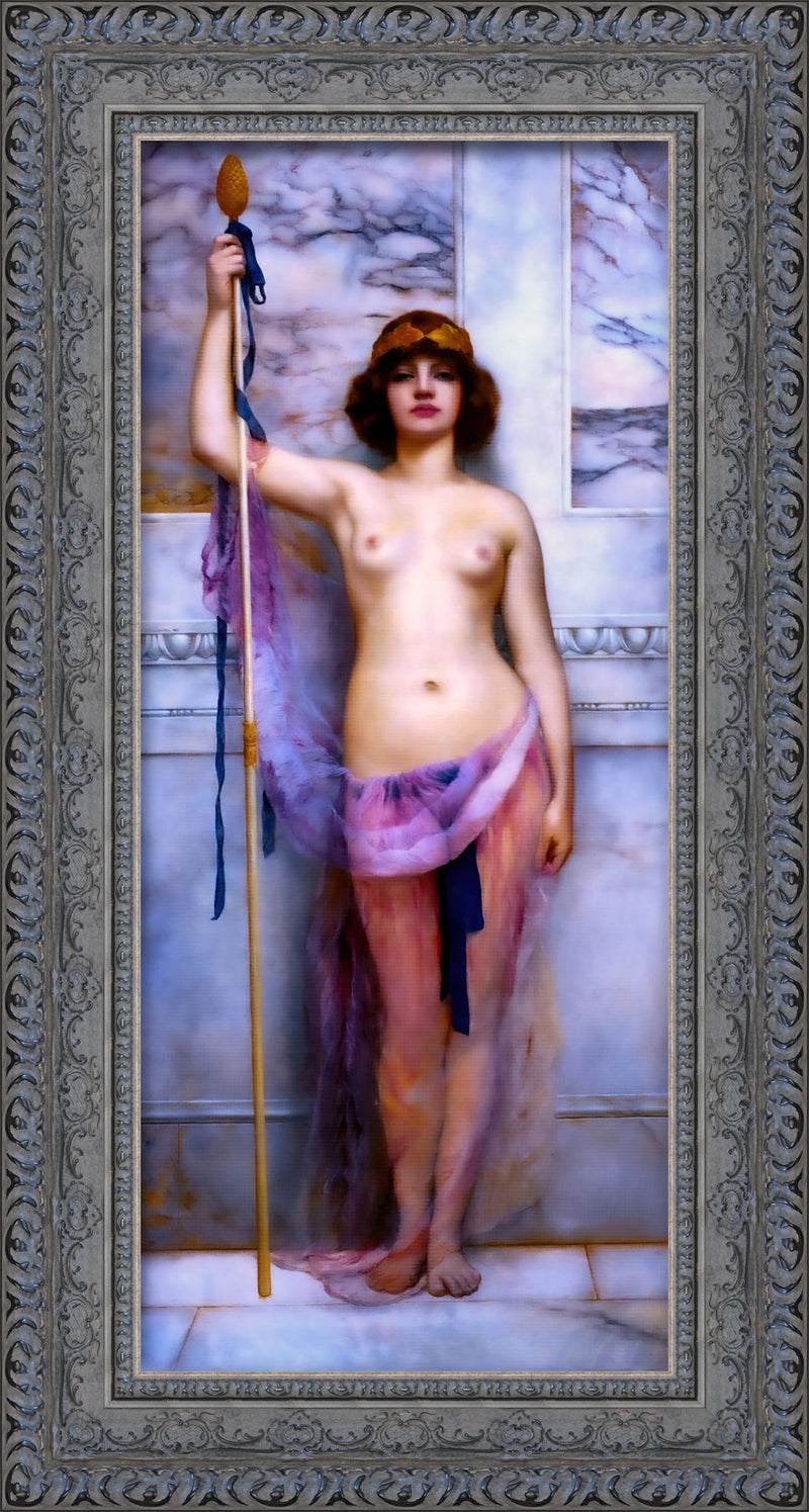 A Priestess – John William Godward, 1894