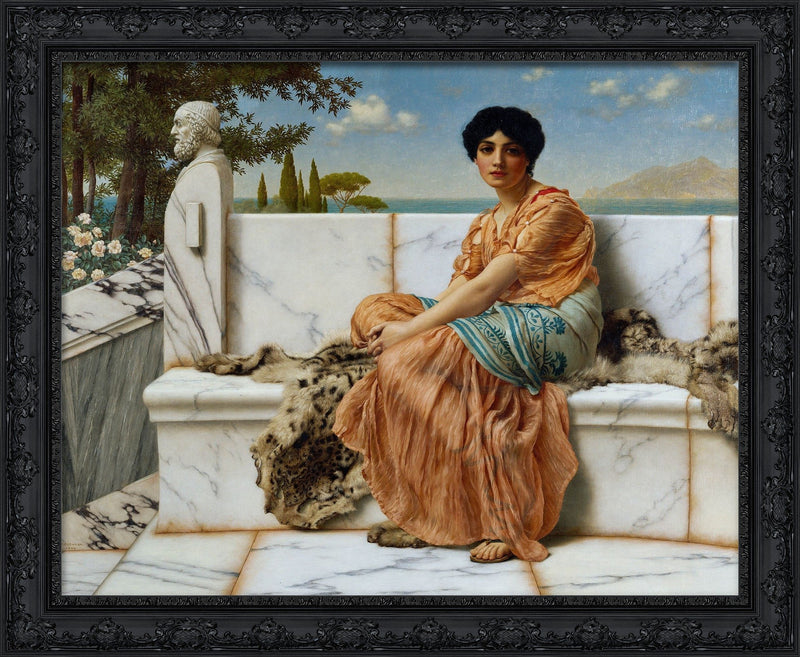 In The Days Of Sappho – John William Godward, 1904