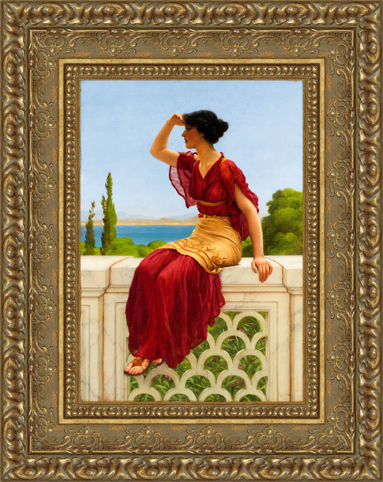 The Signal – John William Godward, 1899 - Canvas Classics
