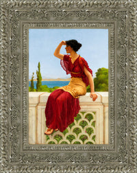 Silver frame
