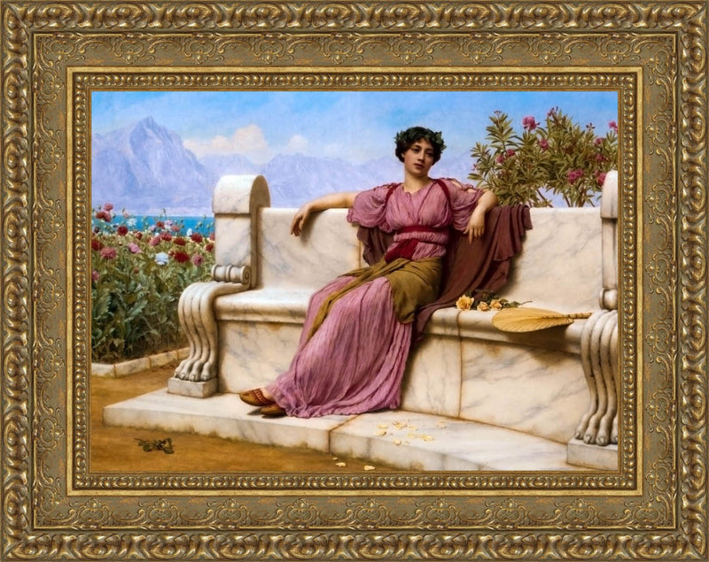 Tranquillity – John William Godward, 1914