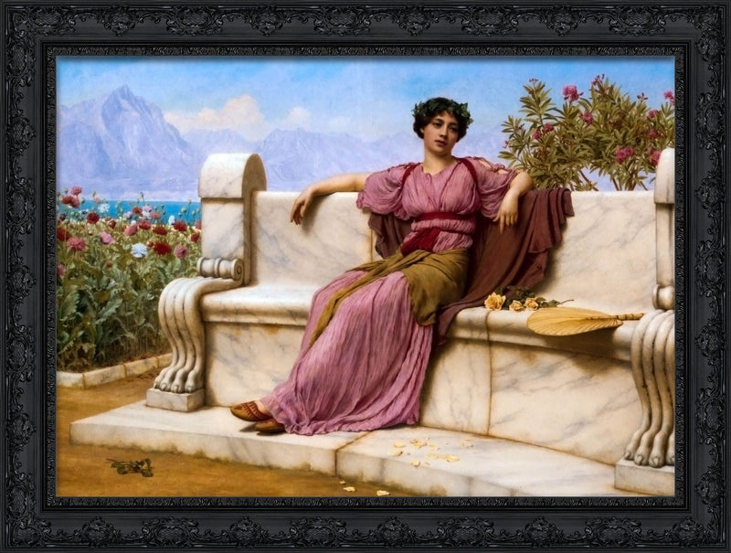 Tranquillity – John William Godward, 1914