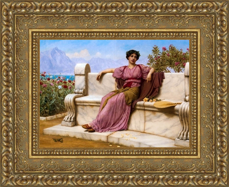Tranquillity – John William Godward, 1914