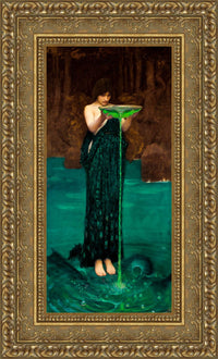 Gold frame