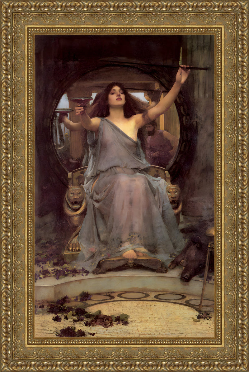 Circe Offering the Cup to Odysseus – John William Waterhouse, 1891