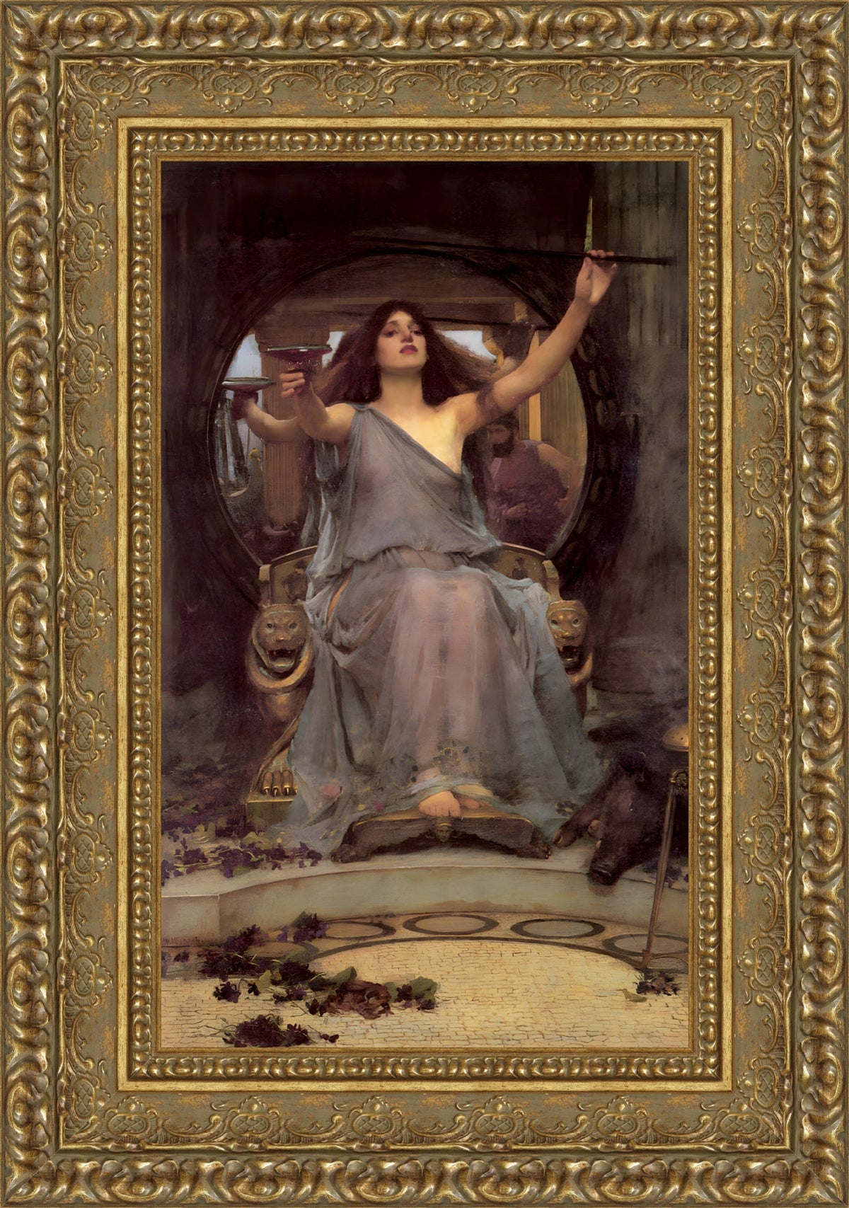 Circe Offering the Cup to Odysseus – John William Waterhouse, 1891