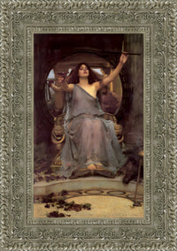 Silver frame