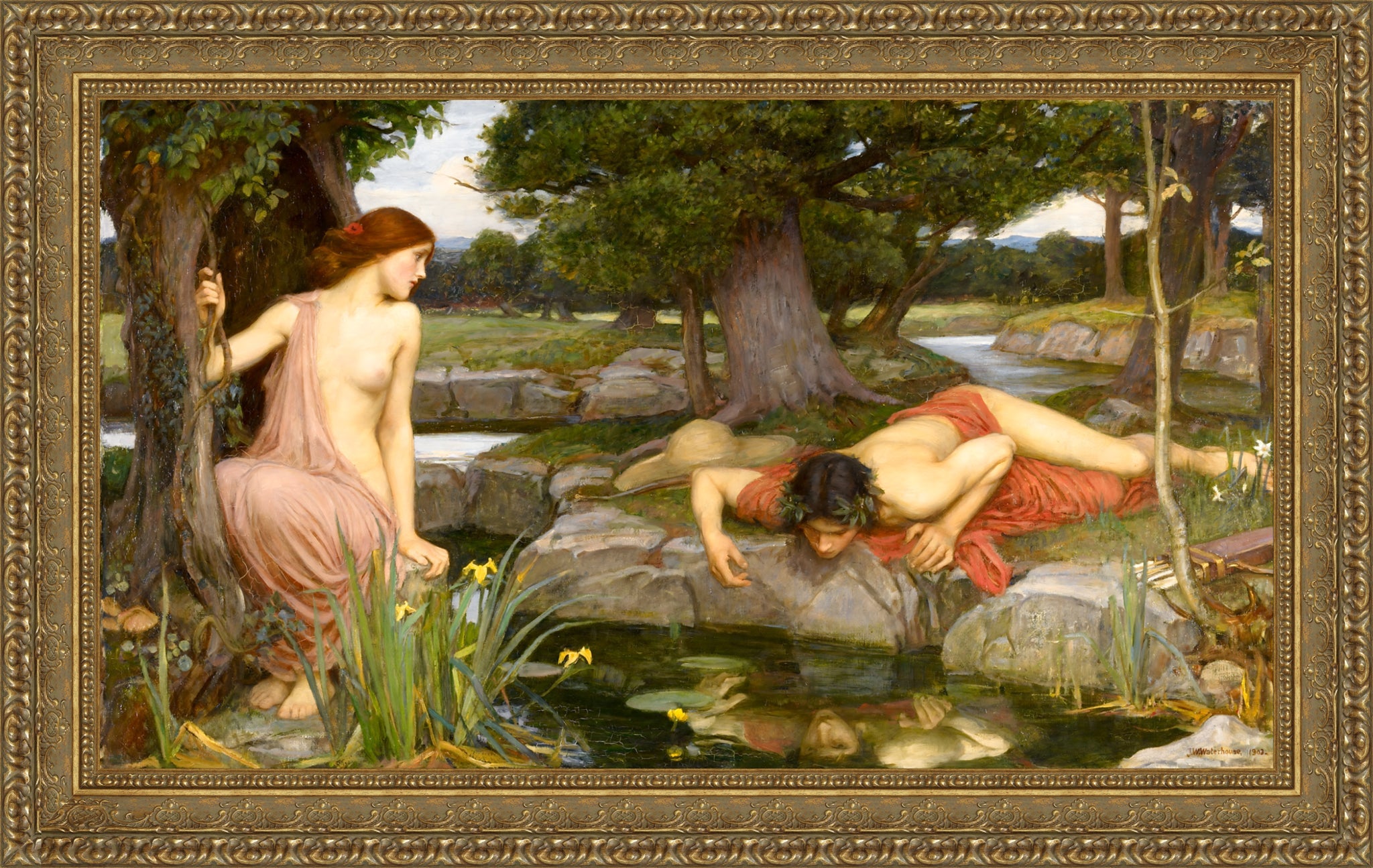 Echo And Narcissus
