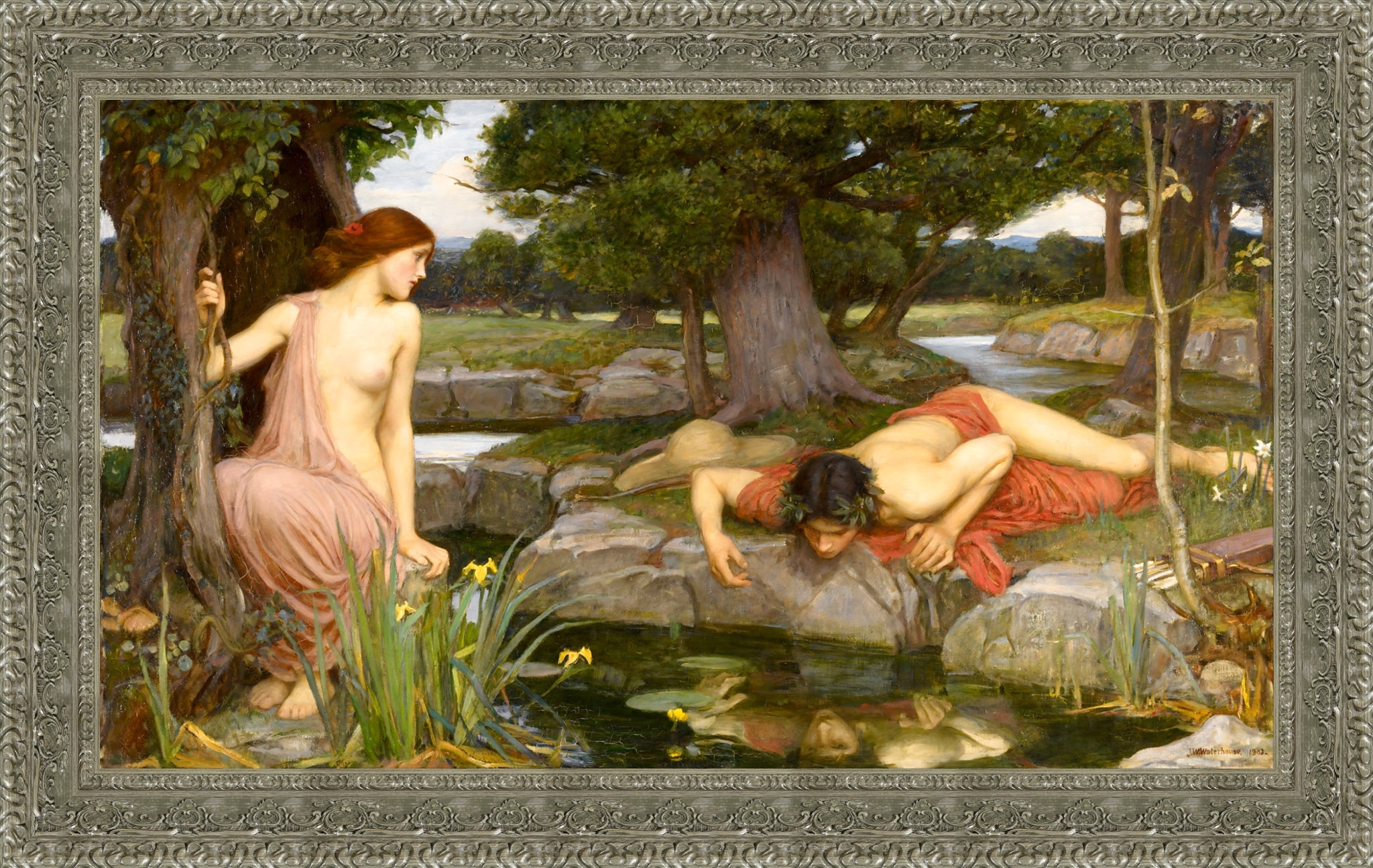 Echo And Narcissus