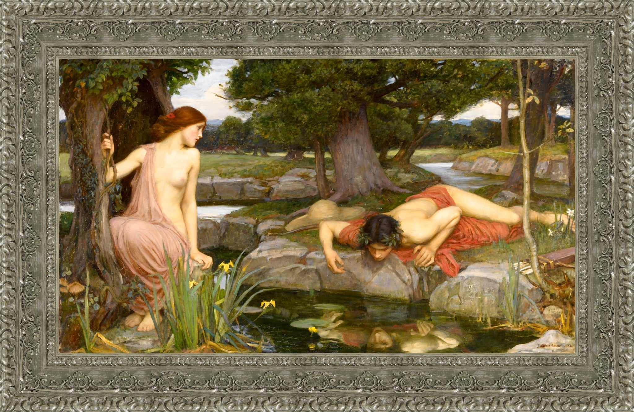 Echo And Narcissus