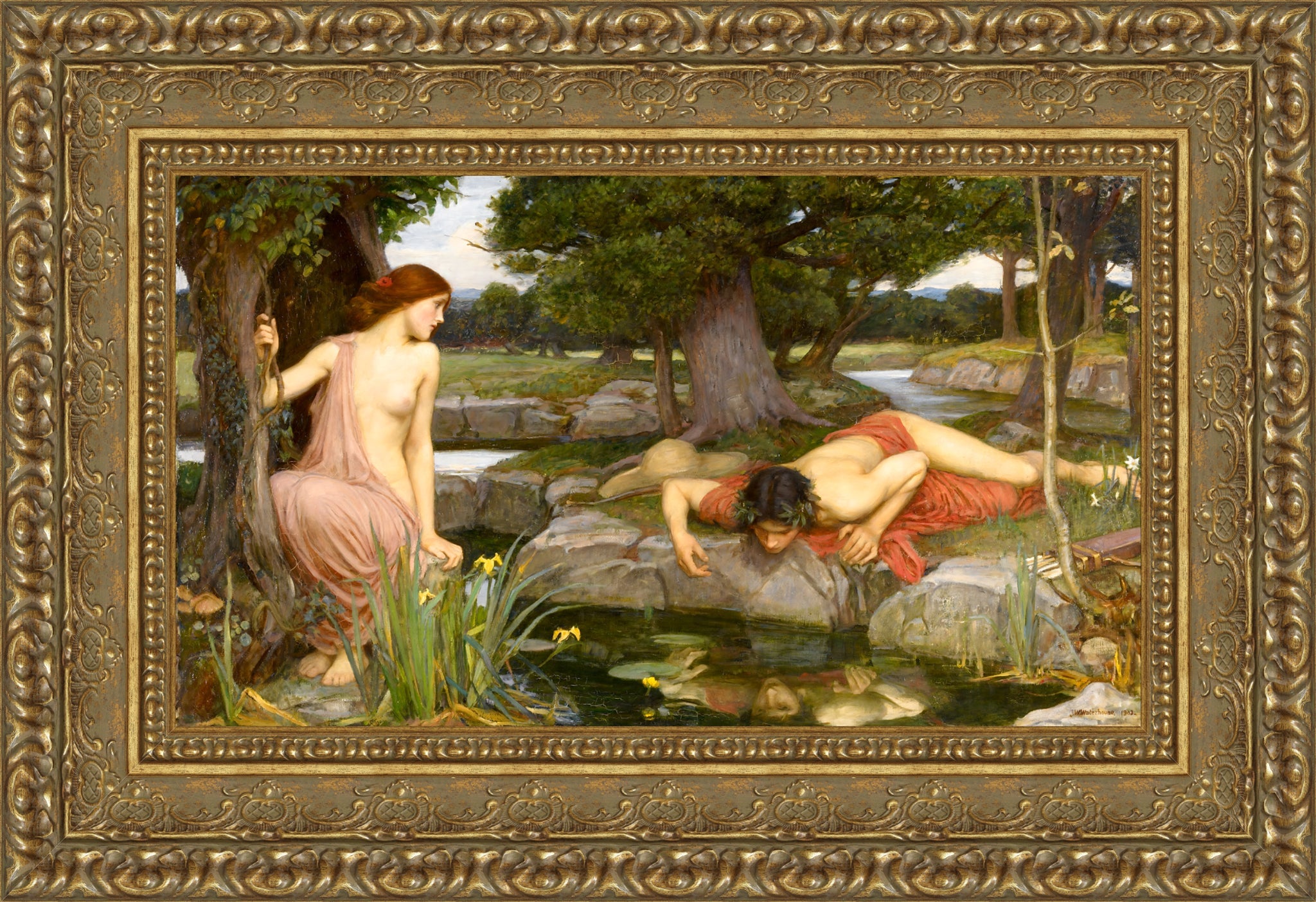 Echo And Narcissus