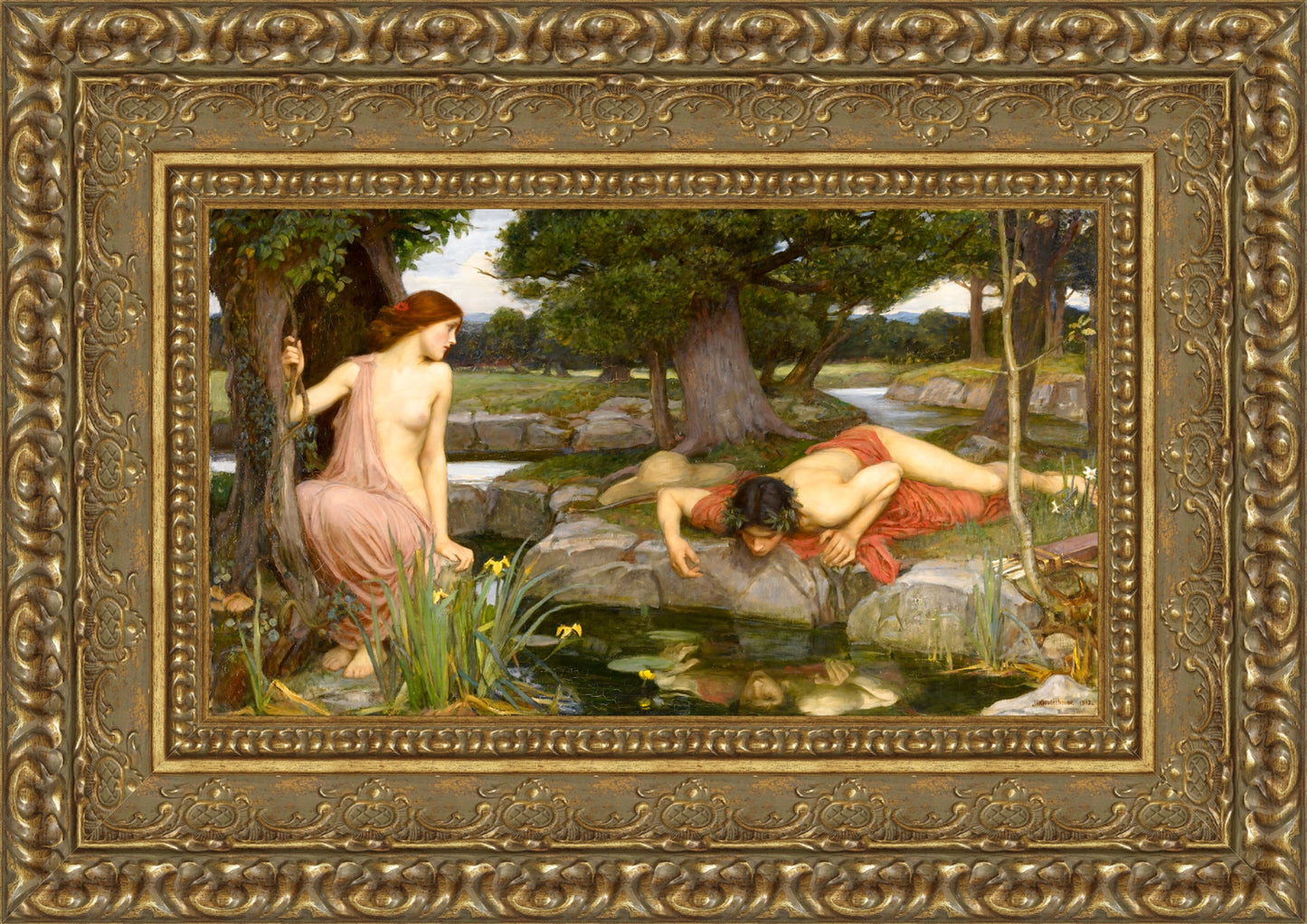 Echo And Narcissus