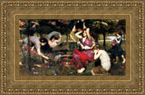 Flora and the Zephyrs – John William Waterhouse, 1898