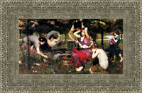 Silver frame