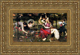Flora and the Zephyrs – John William Waterhouse, 1898