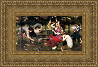 Gold frame