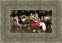 Silver frame