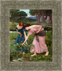 Silver frame