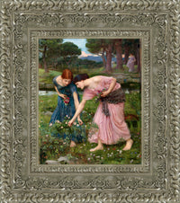 Silver frame