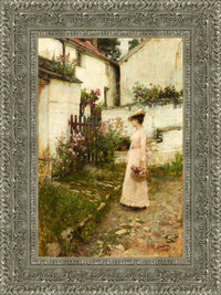 Silver frame