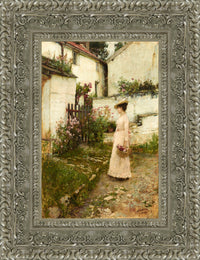 Silver frame