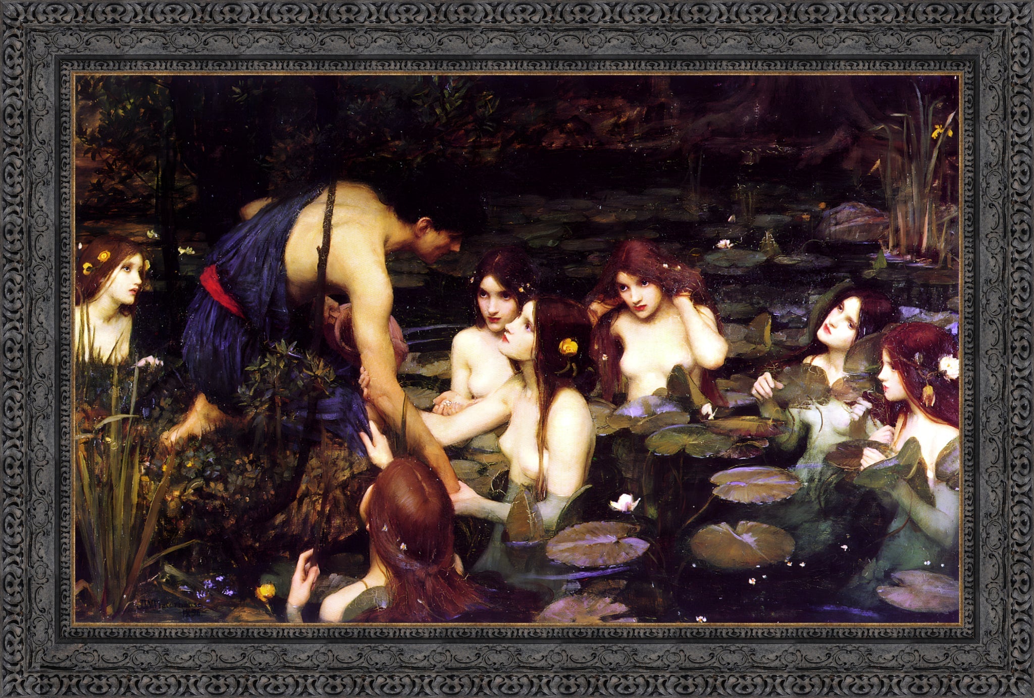 Hylas And The Nymphs