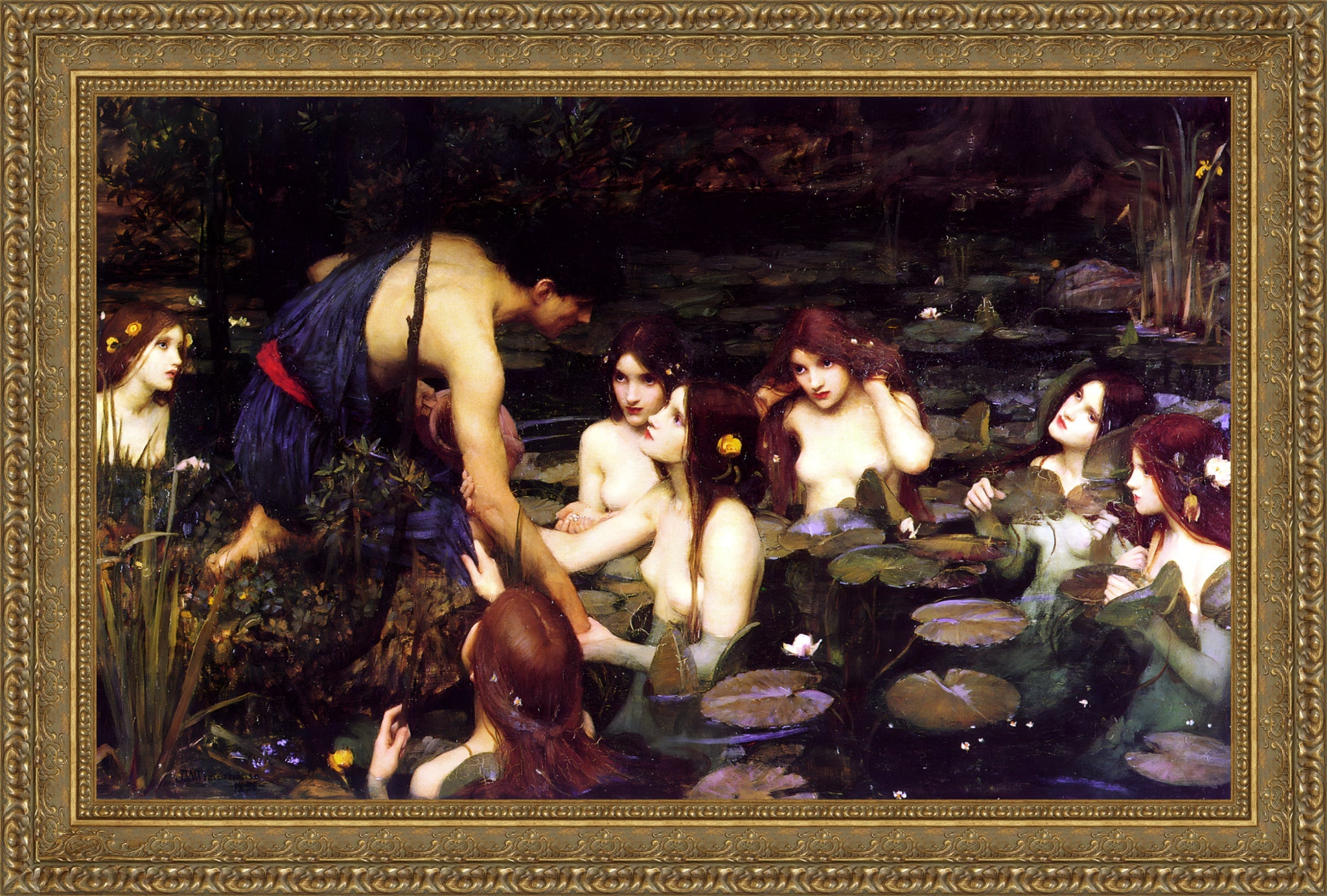 Hylas And The Nymphs