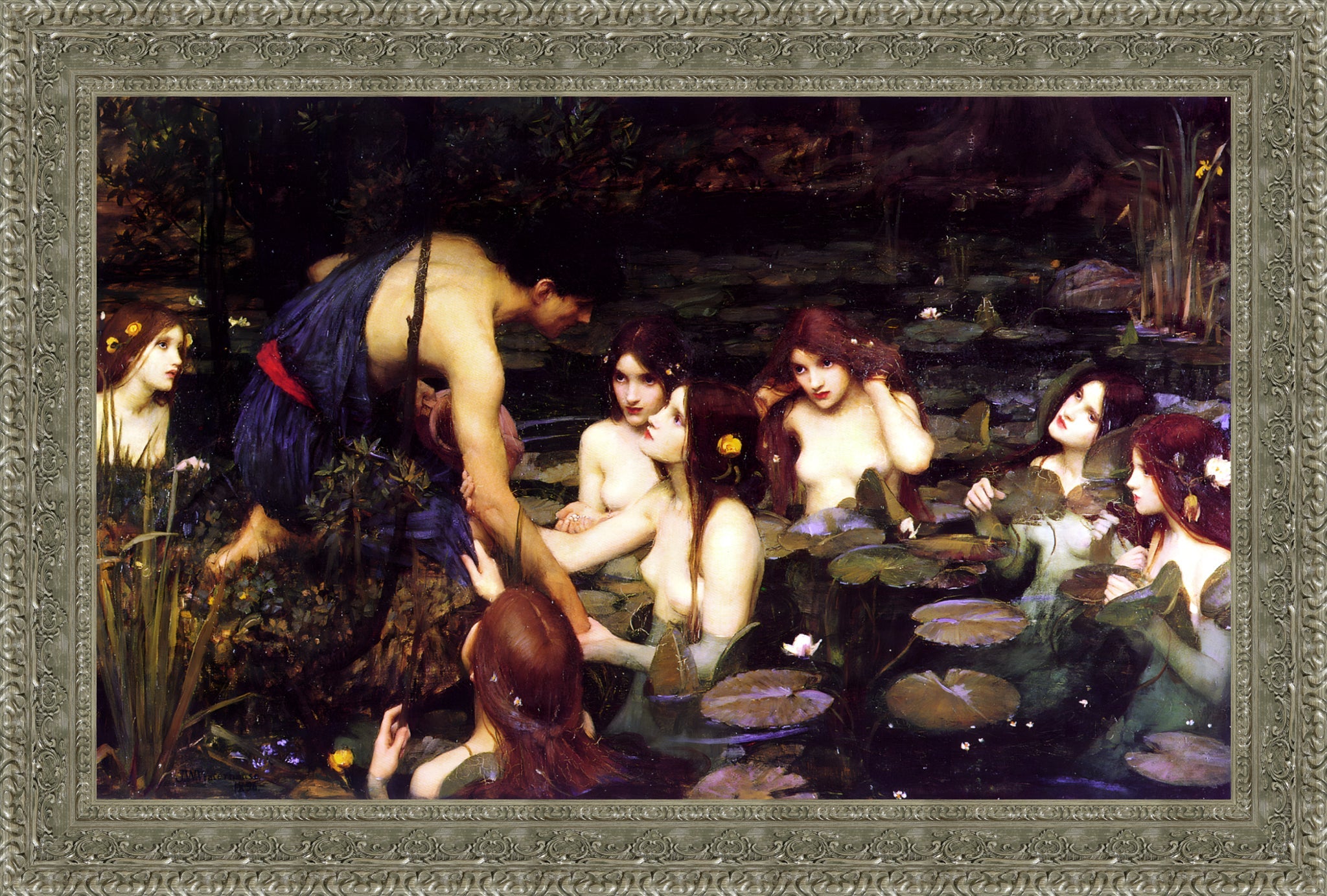 Hylas And The Nymphs