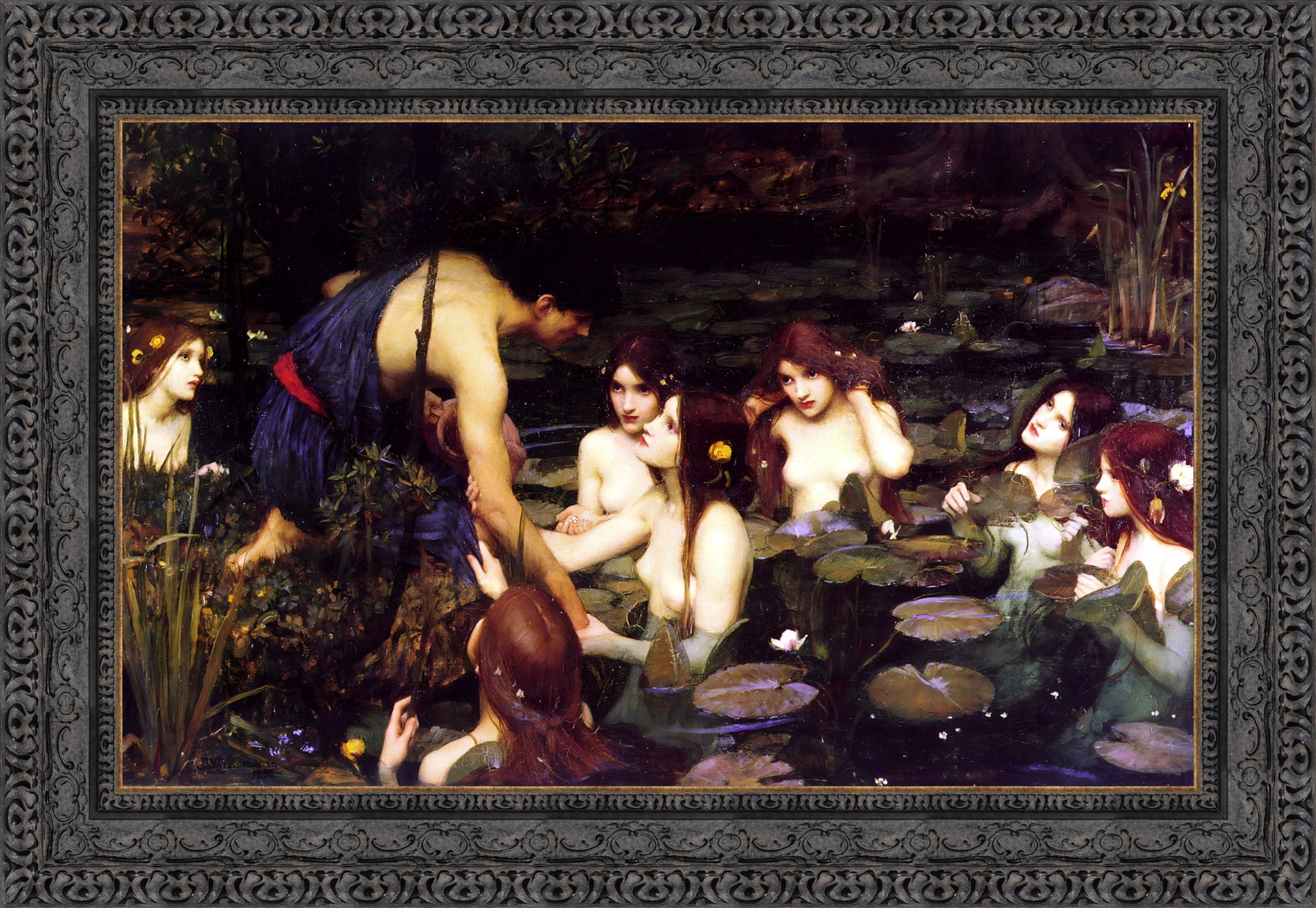 Hylas And The Nymphs