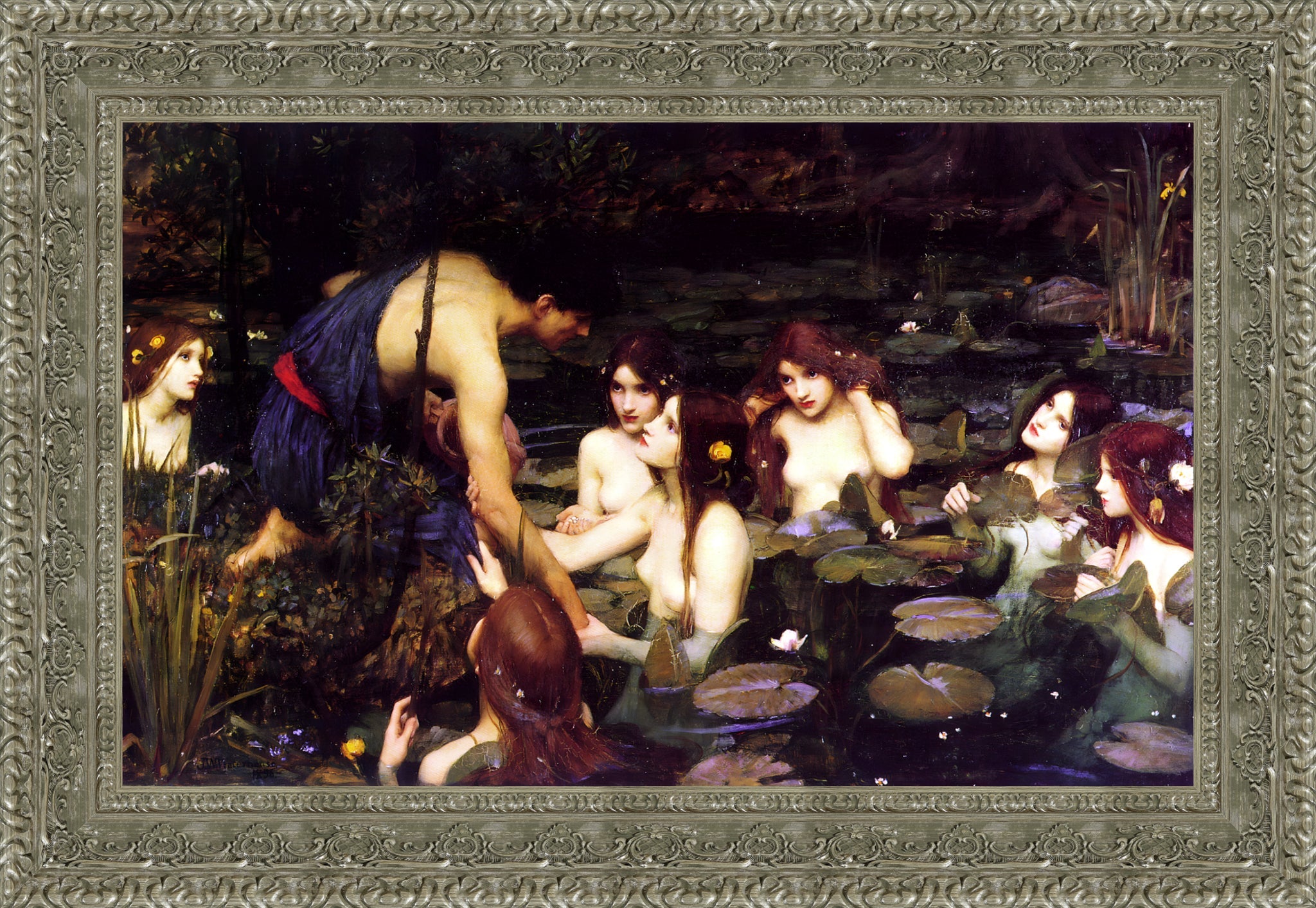 Hylas And The Nymphs